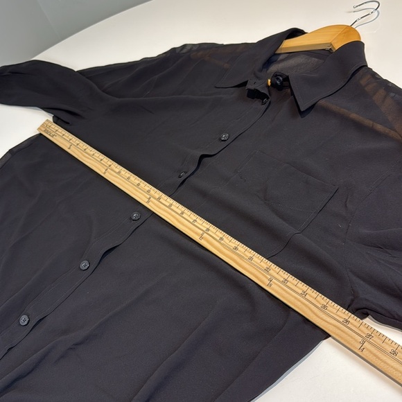 Knix oversized sheer blouse size XL - Picture 4 of 6